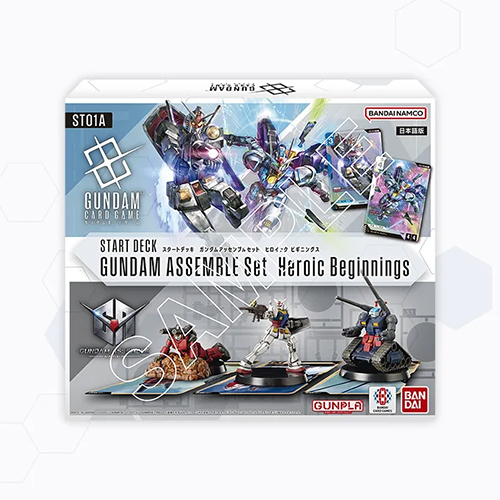 Gundam Card Game Start Deck Gundam Assemble Set Heroic Beginnings【ST01A】(TCG) (PROMO)