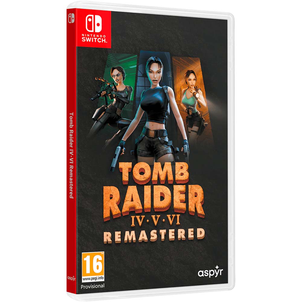 Tomb Raider IV - VI Remastered - (EU)(Eng/Chn)(Switch)