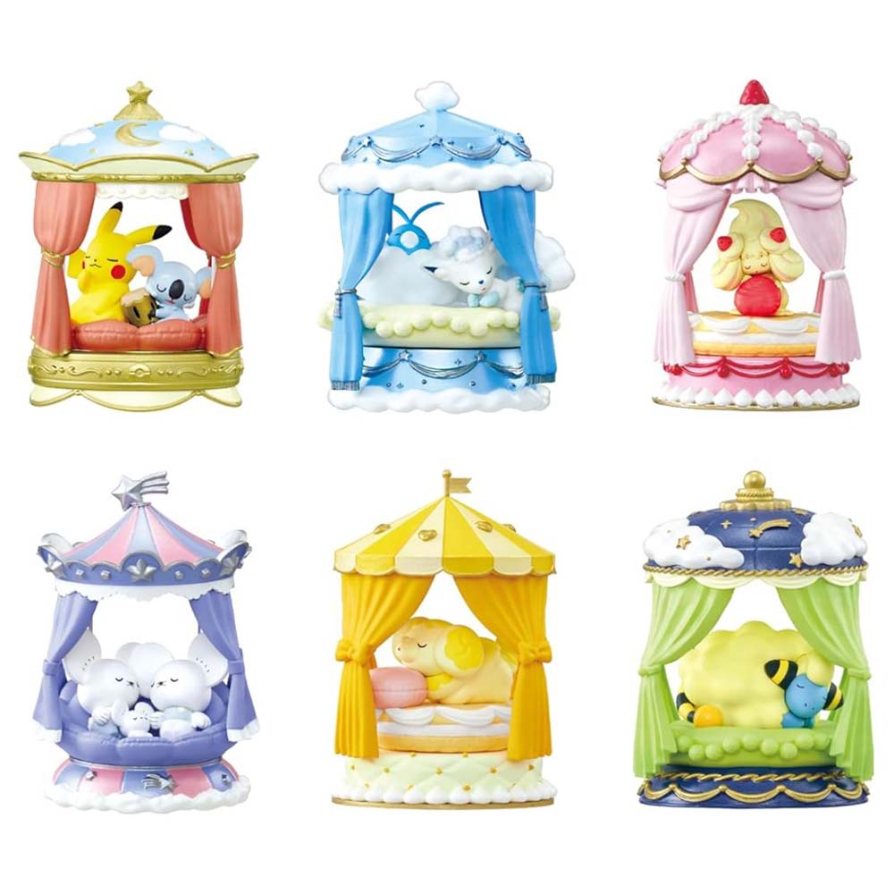 Re-ment Pokemon Nighty Night Collection (Pokemon Series)(Blind Box)(Set)