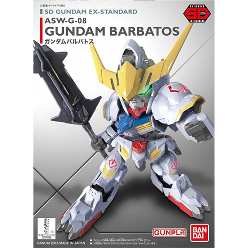Bandai - 600 (BB)(0028) SD Gundam Ex-Standard 010 Gundam Barbatos - 65624 (Model kit) (PROMO)