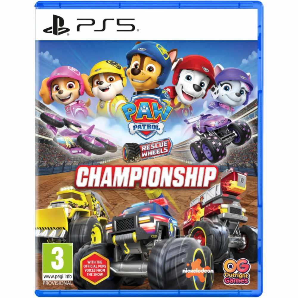Paw Patrol Rescue Wheels Championships (R2)(Eng/Chn)(PS5) (PROMO)