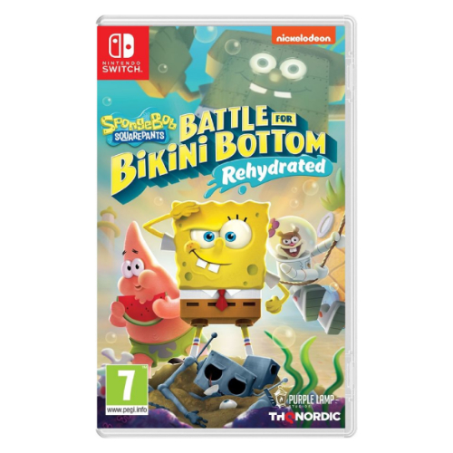 Spongebob Squarepants : Battle For Bikini Bottom-Rehdrated - (EU)(Eng/Chn)(Switch)