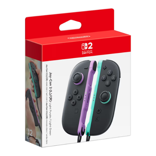 Nintendo Switch 2 Joycon (Light Purple/Light Green) (Original)
