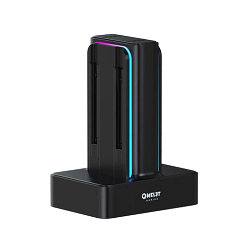Omelet Gaming Pro + Dock Charger (Jet Black)