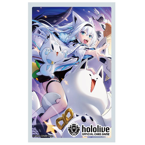 hololive OFFICIAL CARD GAME Official Sleeve Vol.4 "Shirakami Fubuki" (TCG)