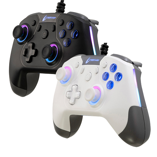 Cyber Gaming Controller HG Wired Type Black & White