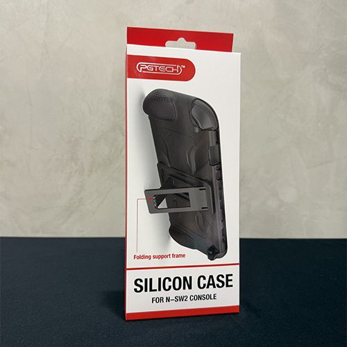PGTECH Silicon Case (Black)(GP-366)(Switch 2)