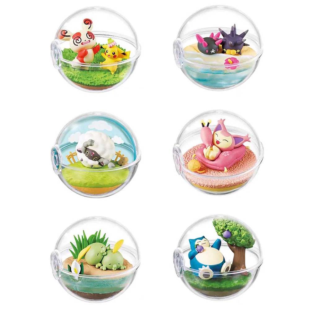 Re-Ment Pokemon Terrarium Happy Days (Blind Box)(Set)