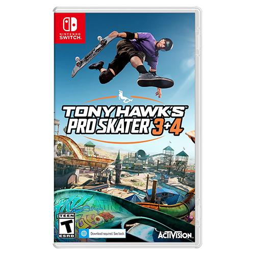 Tony Hawk's Pro Skater 3 + 4 (Asia)(Eng)(Switch)