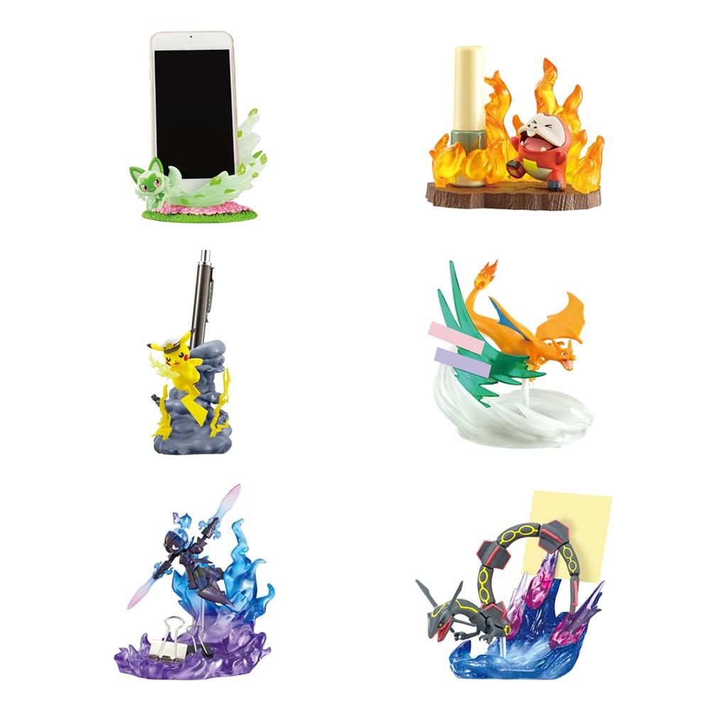 Re-ment Pokemon Battle on Desk Anime Version (Pokemon Series)(Blind Box)(Set)