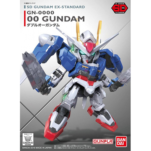 Bandai - 600 (BB)(0028) SD Gundam Ex-Standard 00 Gundam - 65622 (Model kit)