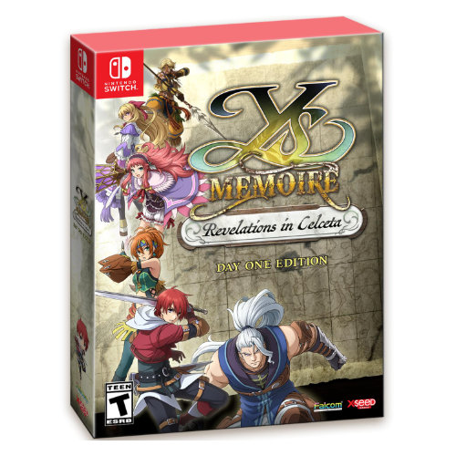 YS Memoire: Revelations In Celceta (Day 1 Edition) - (US)(Eng)(Switch)(Pre-Order)