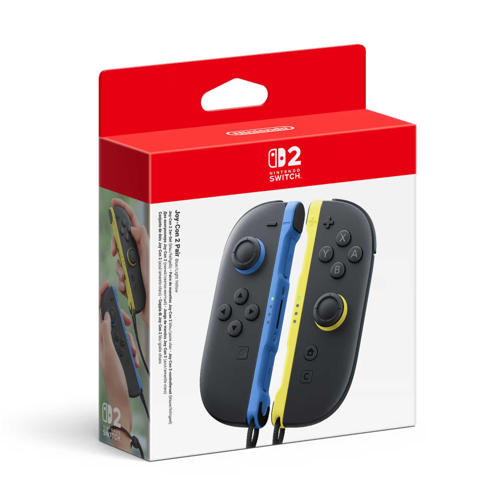 Nintendo Switch 2 Joycon (Blue/Light Yellow) (Original)
