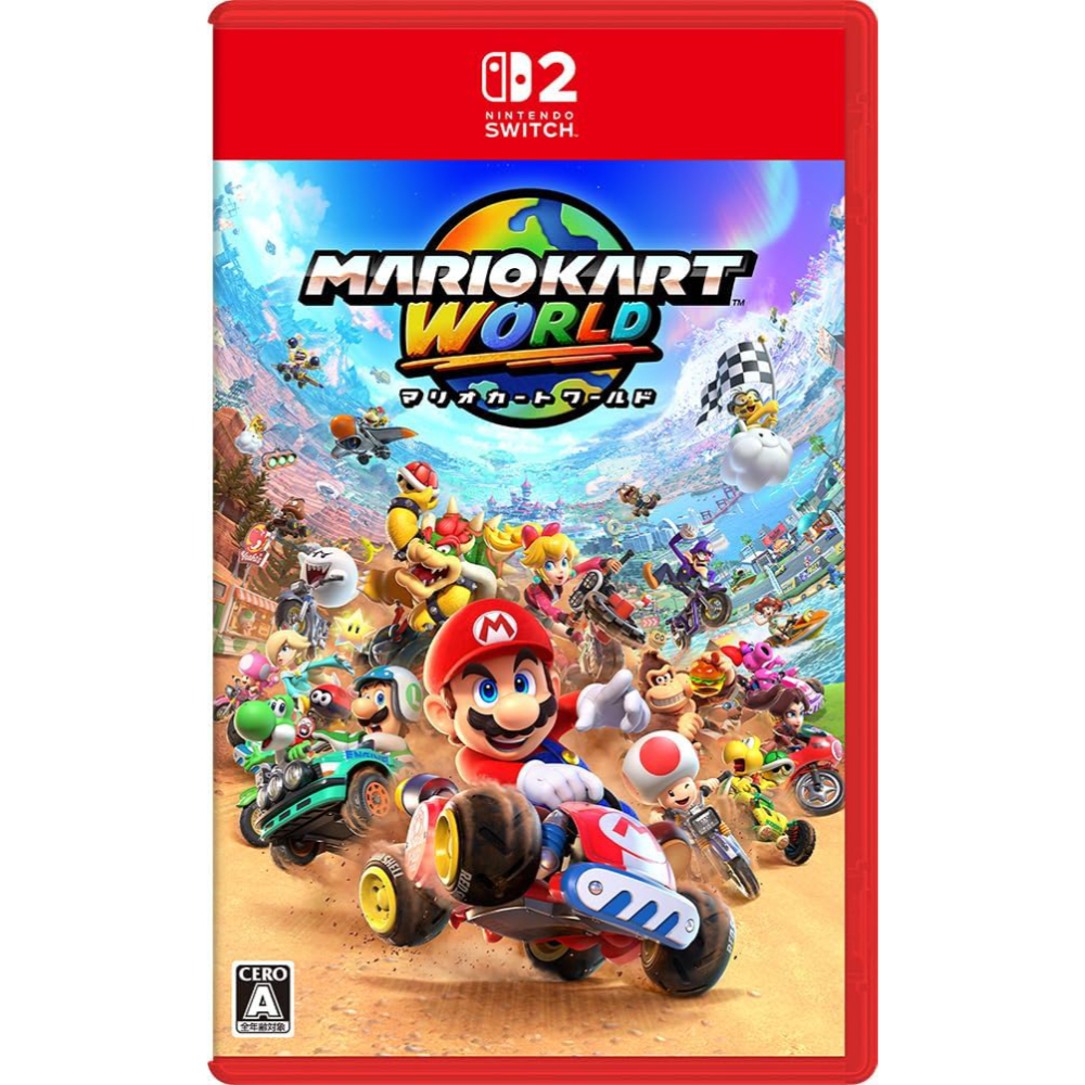 Mario Kart World (Jpn Cover) - (JPN)(Jpn/Chn/Eng)(Switch 2)