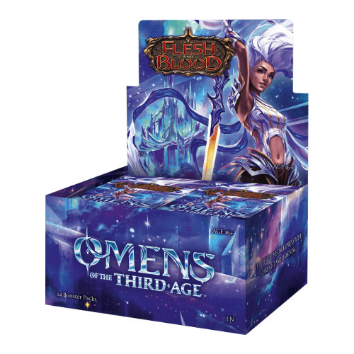 Flesh and Blood TCG Omen of the Third Age Booster (Box) (TCG) (Pre-Order)