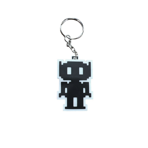 TR (Black & White) Keychain