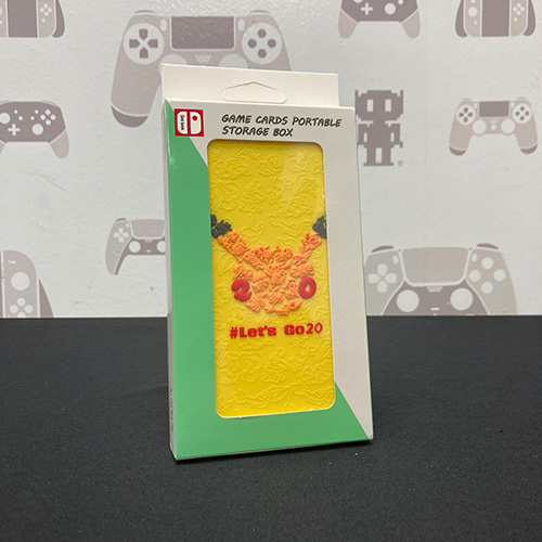 Nintendo Switch 3D Games Theme 24 in 1 Storage Case - Pikachu 20th