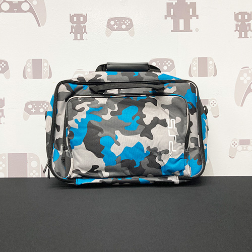 Camouflage Carry Bag for PS5 Slim (Blue Camo)