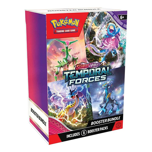 Pokemon TCG Temporal Forces SV05 6 Booster Bundle (TCG)