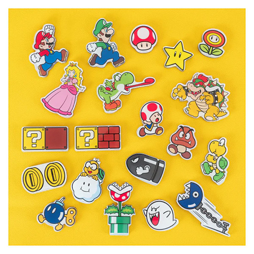Super Mario Character Magnet W/O Gum (Figurine)(Banpresto)