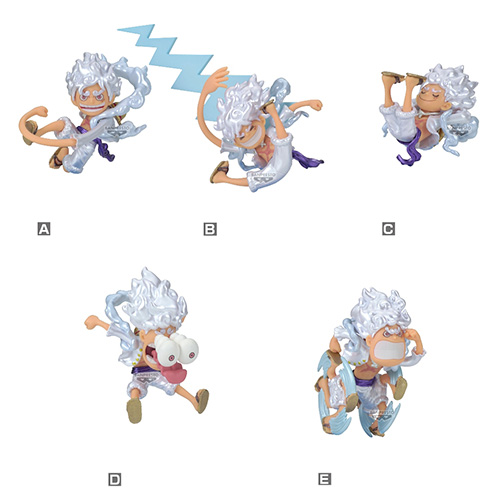 One Piece World Collectable Figure - Monkey.D.Luffy Gear5 Special - Metallic Color Ver. (Figurine)(Banpresto)