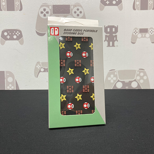 Nintendo Switch 3D Games Theme 24 in 1 Storage Case - Mario Star