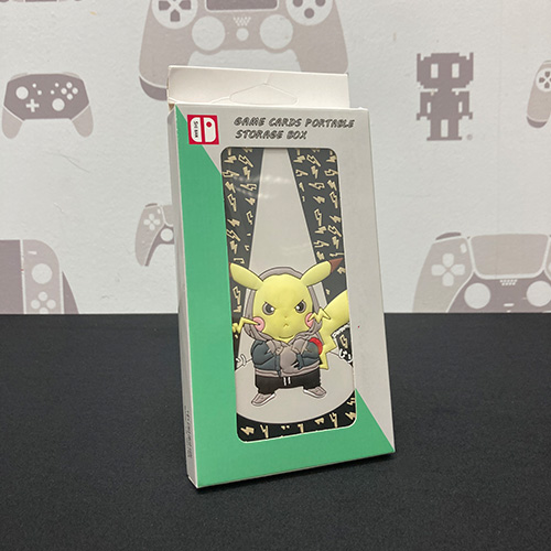Nintendo Switch 3D Games Theme 24 in 1 Storage Case - Pikachu Flash