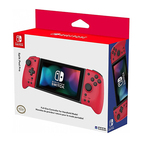 HORI Grip Pro Controller Fit - Red (NSW-300A)