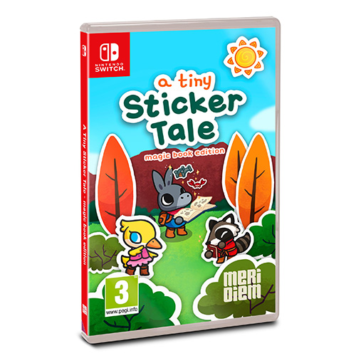 A TINY STICKER TALE - MAGIC BOOK EDITION (EU)(Eng/Chn)(Switch)