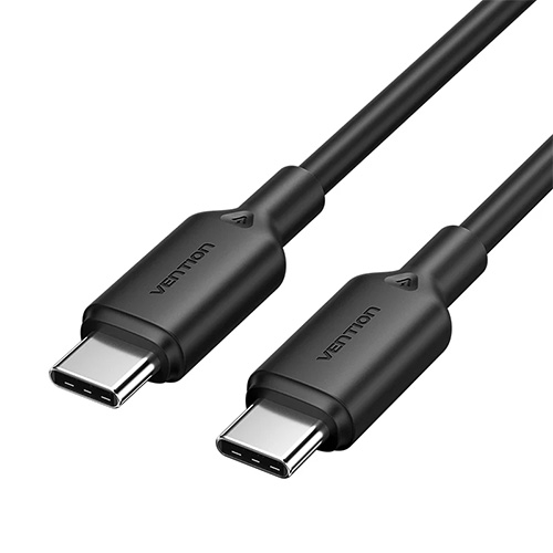 Vention 2M Usb 2.0 Type-C Male to Type-C Male 3A Cable Pvc type (Black)