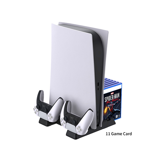 DOBE PS5 Slim Multifunctional Cooling Stand + Game storage - (TP5-0593)