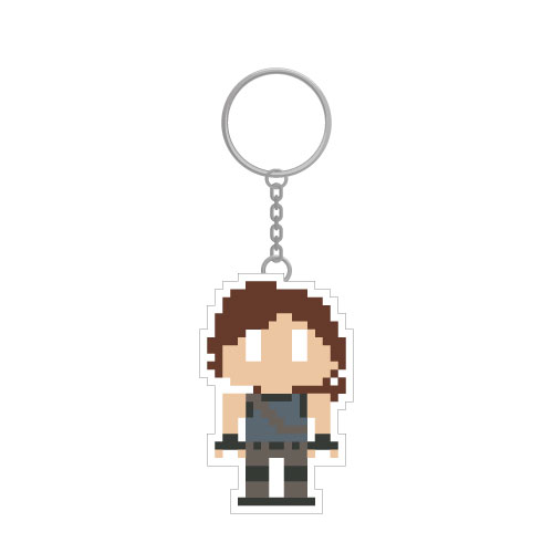 Tomb Raider Rubber Keychain 